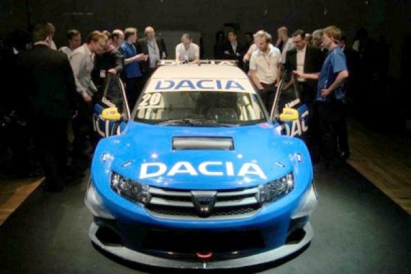 Iată cum arată primul model de curse Dacia Logan STCC